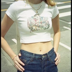 Ashlyn kittens top brandy melville